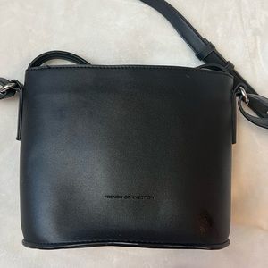 Black French Connection Bucket Bag